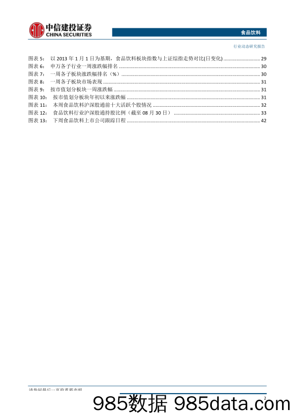 【酒市场研报】食品饮料行业：白酒批价持续上涨-20190902-中信建投插图2