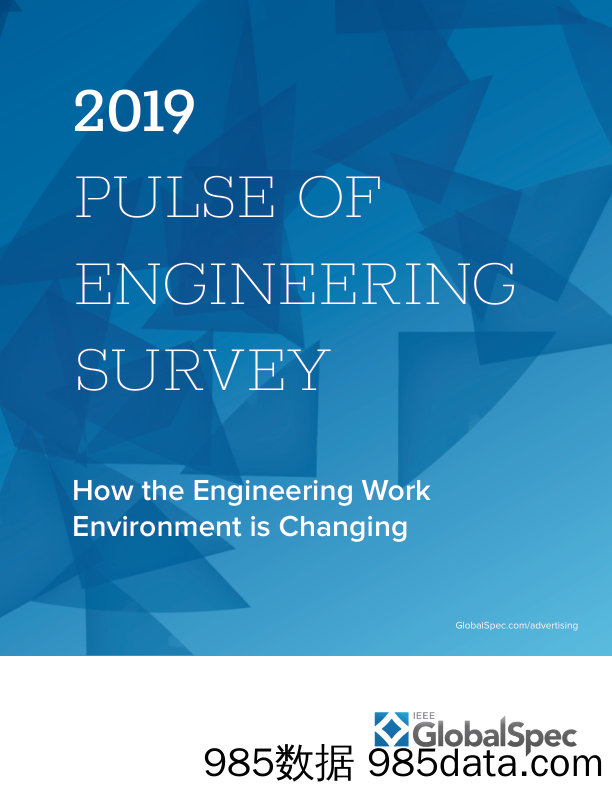 GlobalSpec-2019年工程师报告（英文）-2019.12
