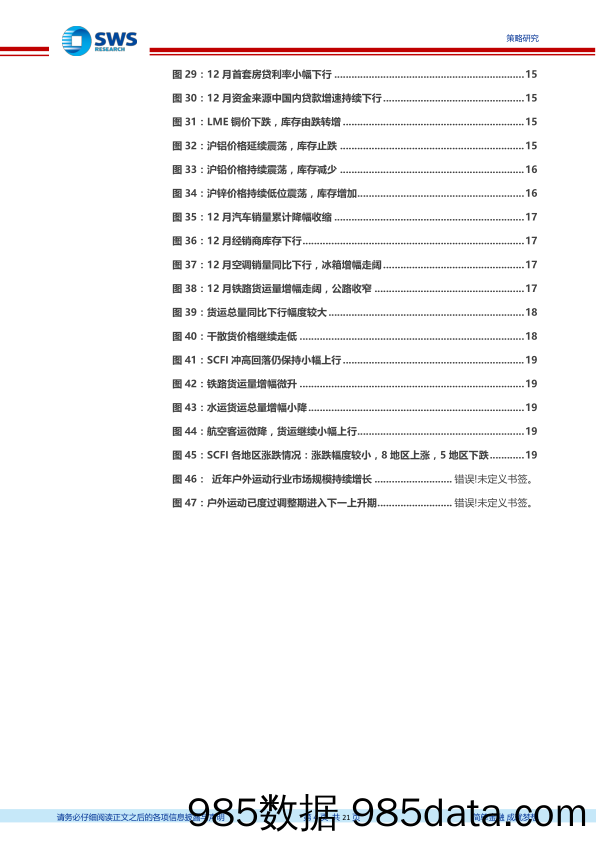 【疫情对行业影响】行业利差及产业链高频跟踪月报_2020年第1期：一月普遍供需两弱，关注新型冠状病毒感染肺炎疫情影响-20200204-申万宏源插图3