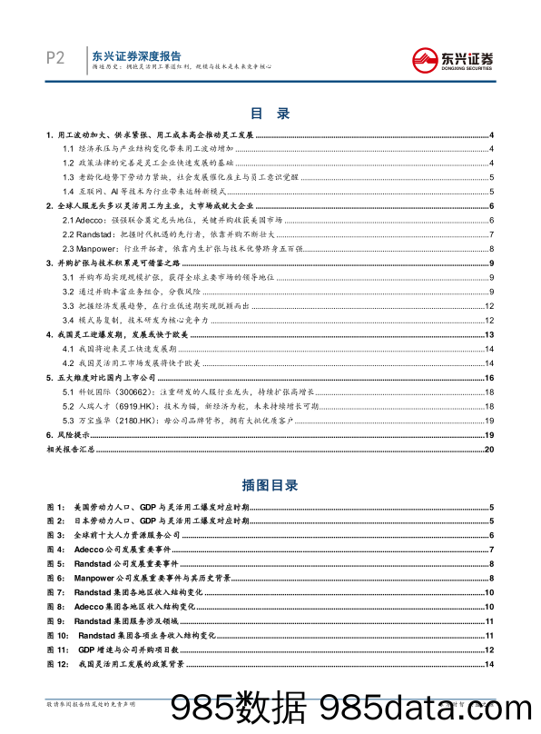 【HR人才招聘-研报】人力资源服务行业系列报告：循迹历史，拥抱灵活用工赛道红利，规模与技术是未来竞争核心-20200305-东兴证券插图1