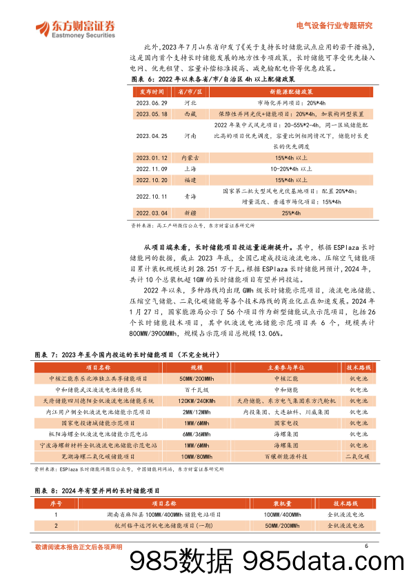 电气设备行业专题研究：新能源发电比例提升、长时储能大势所趋，钒电池潜力巨大-20240229-东方财富证券插图5