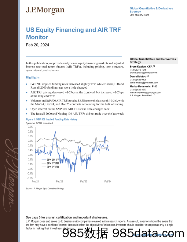 JPMorgan-US Equity Financing and AIR TRF Monitor Feb 20, 2024-106601182