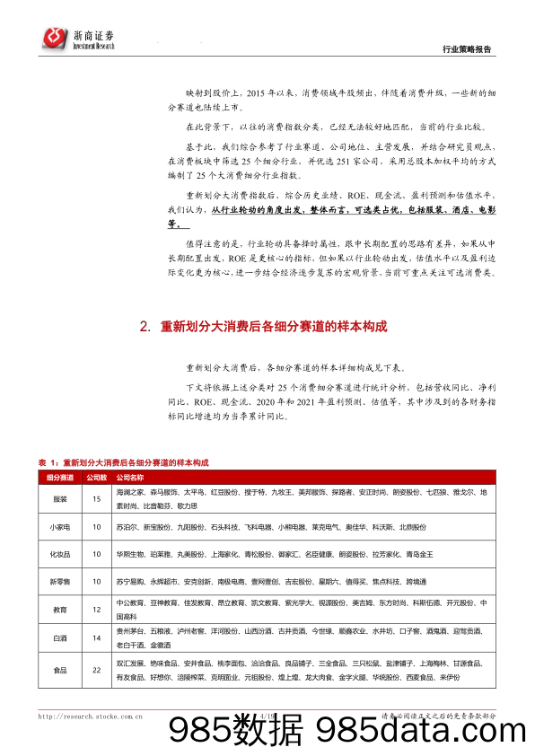 【消费洞察】大消费产业趋势比较系列之一：重新划分大消费指数后，盘点景气、预期和估值-20201029-浙商证券插图3