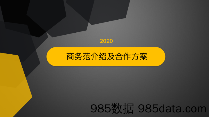 【商务范】介绍及合作报价2020-N