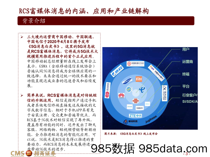 【广告传媒-研报】5G下游应用主题系列报告之三：RCS富媒体消息的内涵、应用和产业链解构-20200410-招商证券插图2