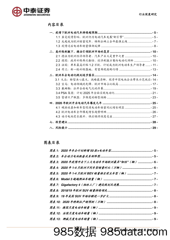 【汽车研报】电气设备行业欧洲电动车研究专题之二：探究欧洲电动汽车发展主线-20200607-中泰证券插图1