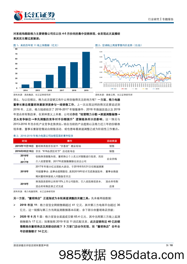 【零售-研报】家用电器行业：八大关键词看格力“新零售”-20200615-长江证券插图3