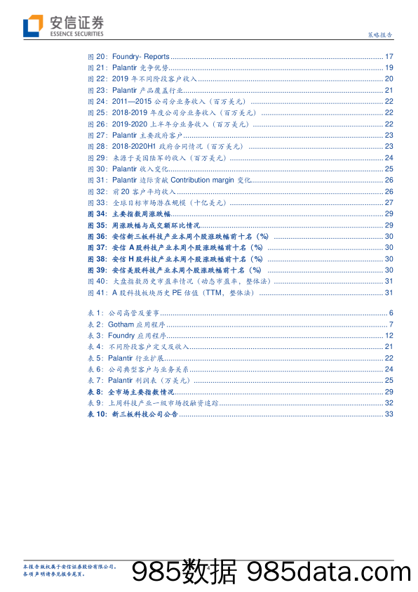 全市场科技产业策略报告第八十期：全球大数据龙头拟纽交所上市，看Palantir如何引领大数据浪潮？-20200916-安信证券插图3