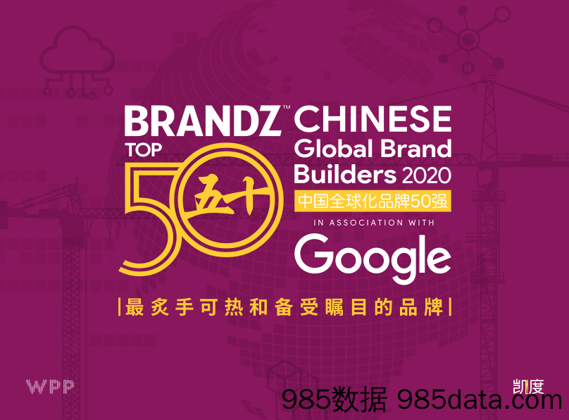 20200729-【品牌】2020 BrandZ中国全球化品牌50强-凯度-202007