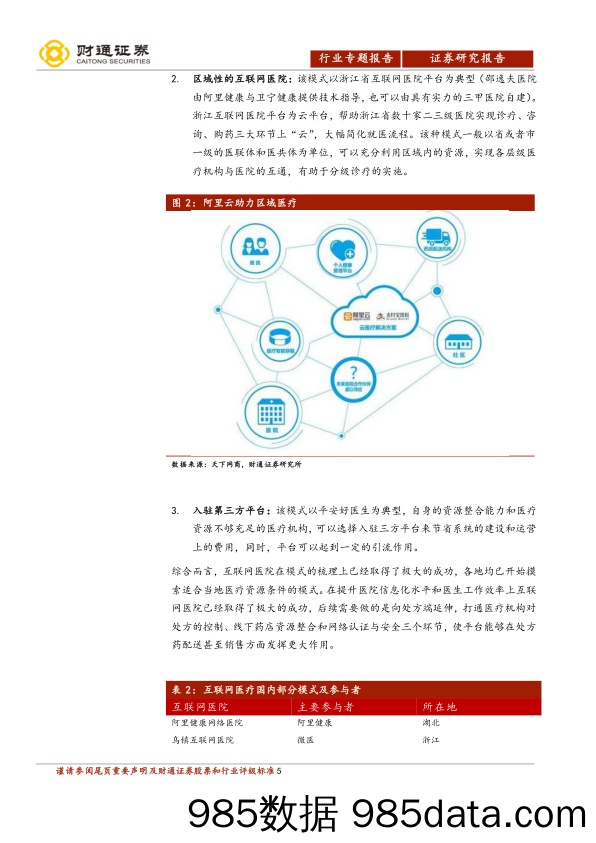 【医疗美容生物-研报】互联网医疗行业报告：科技助力抗疫，互联网医疗迎“春天”-财通证券-20200325插图5