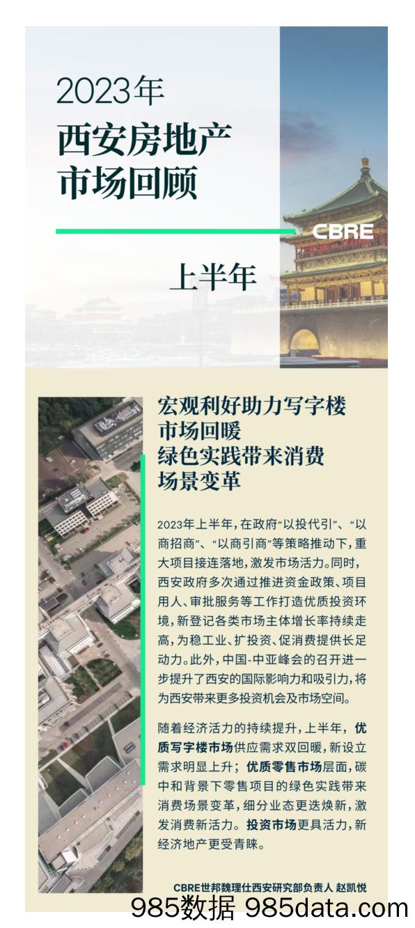 2023年上半年西安房地产市场回顾