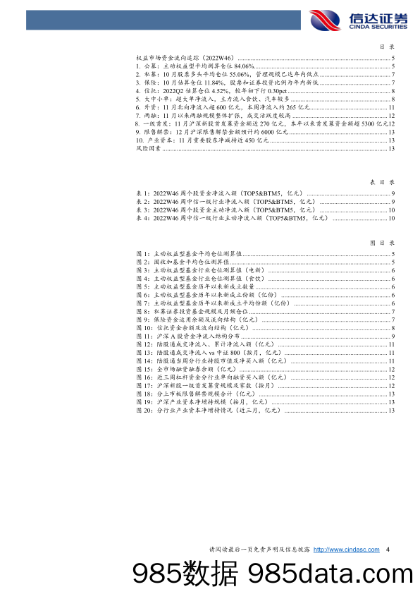 权益市场资金流向追踪（2022W46）：北向流入势头正劲，各类资金齐向消费-20221204-信达证券插图3