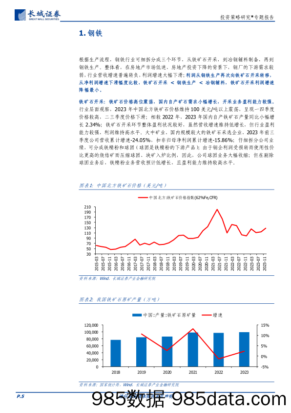 投资策略研究-业绩显微镜系列一：上游行业哪些细分领域业绩突出？-240306-长城证券插图4