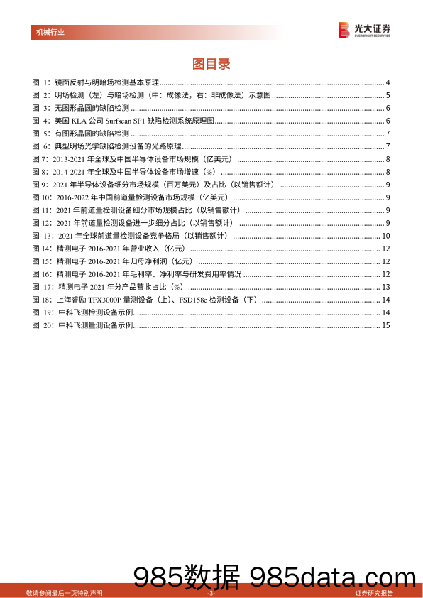 机械行业半导体设备研究系列之明暗场缺陷检测设备：一“明”一“暗”检缺陷，相辅相成提良率-20221209-光大证券插图2