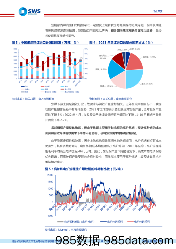 煤炭开采行业：看好焦煤估值修复及高股息煤炭股投资机会，2023年煤炭股买什么？-20221210-申万宏源插图5