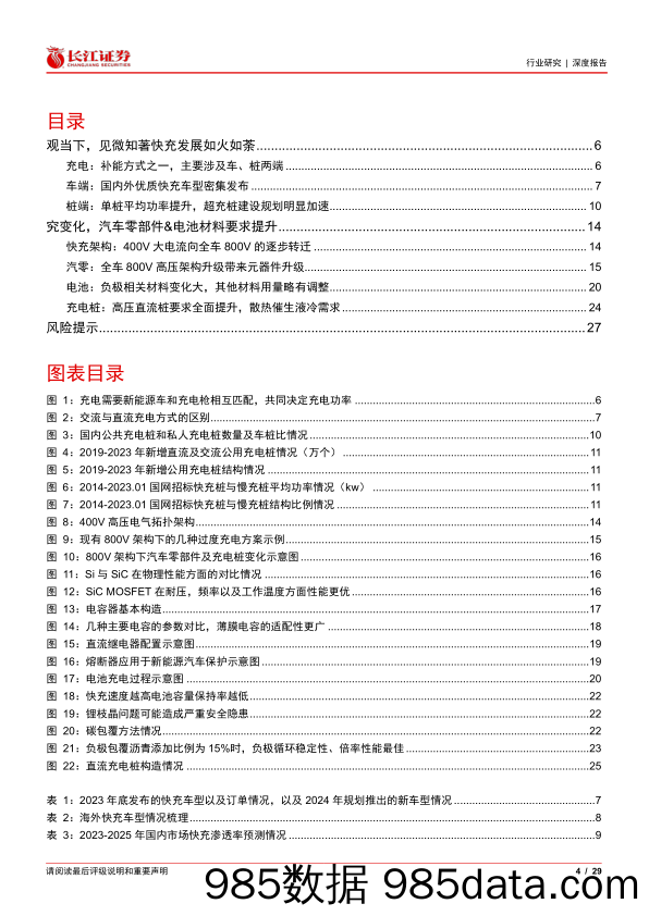 电气部件与设备行业：高压车型接踵至，快充起势正当时-240306-长江证券插图3