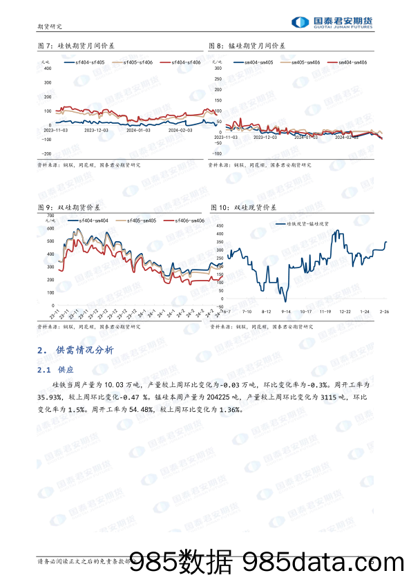 硅铁：需求仍存观望，震荡延续 锰硅：产需矛盾有限，震荡延续-20240303-国泰期货插图4