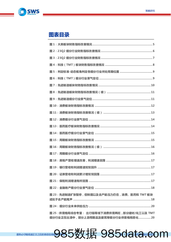 A股2023年中报分析总结行业篇：科技蓄势回升，中游顺周期触底改善-20230903-申万宏源插图2