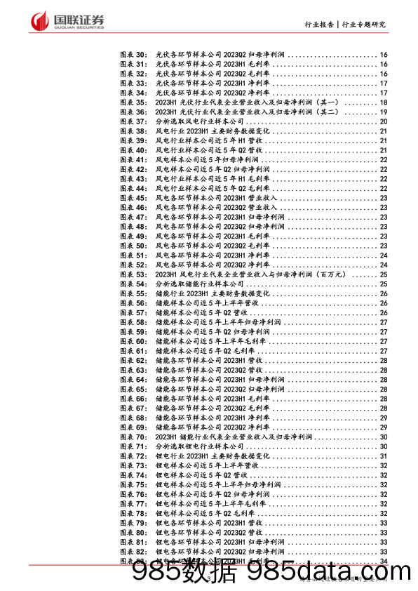 电新行业2023年中报总结：供需矛盾转移，上下游盈利分化-20230905-国联证券插图2