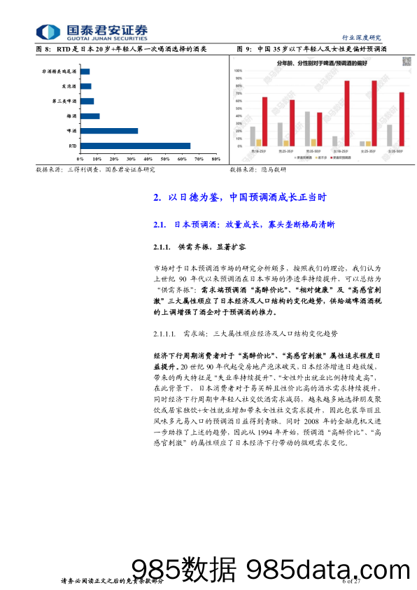 食品饮料行业中国预调酒行业深度报告：缤纷预调酒，最抚凡人心-20230905-国泰君安插图5