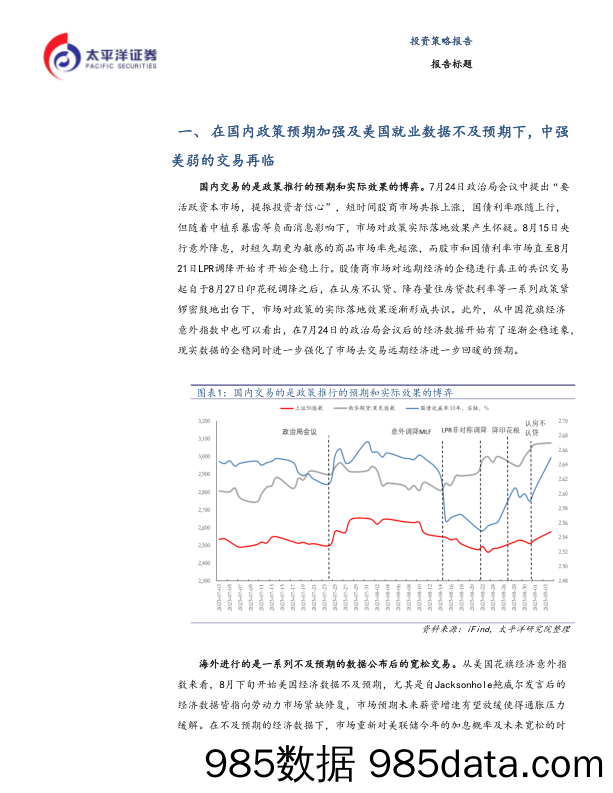 2023年第七期：市场在交易什么，中强美弱预期或难持续-20230906-太平洋证券插图3