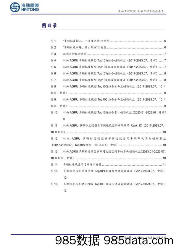 选股因子系列研究（八十八）：多颗粒度特征的深度学习模型，探索和对比-20230912-海通国际插图2