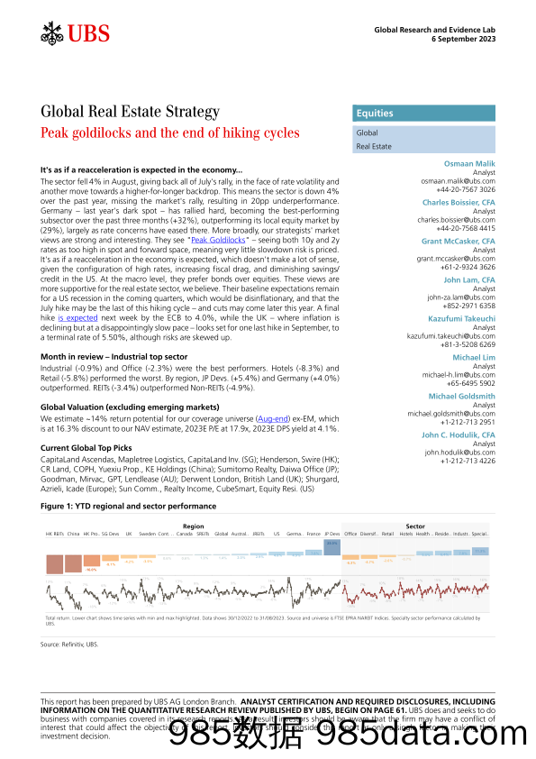 UBS Equities-Global Real Estate Strategy _Peak goldilocks and the end of ...-103800950