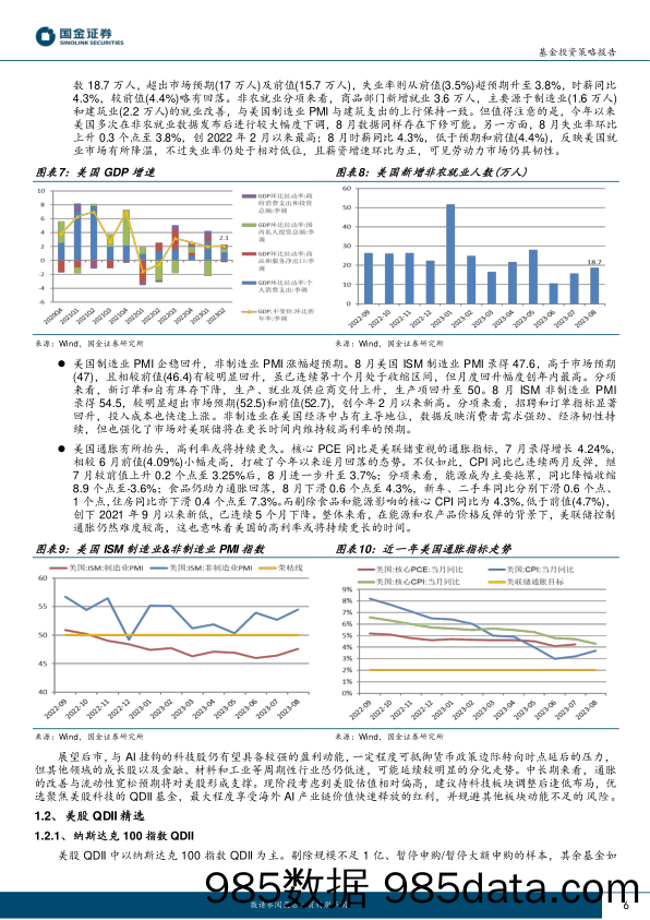 2023年9月公募QDII基金投资策略：逢低布局美股科技，把握美债配置窗口-20230915-国金证券插图5