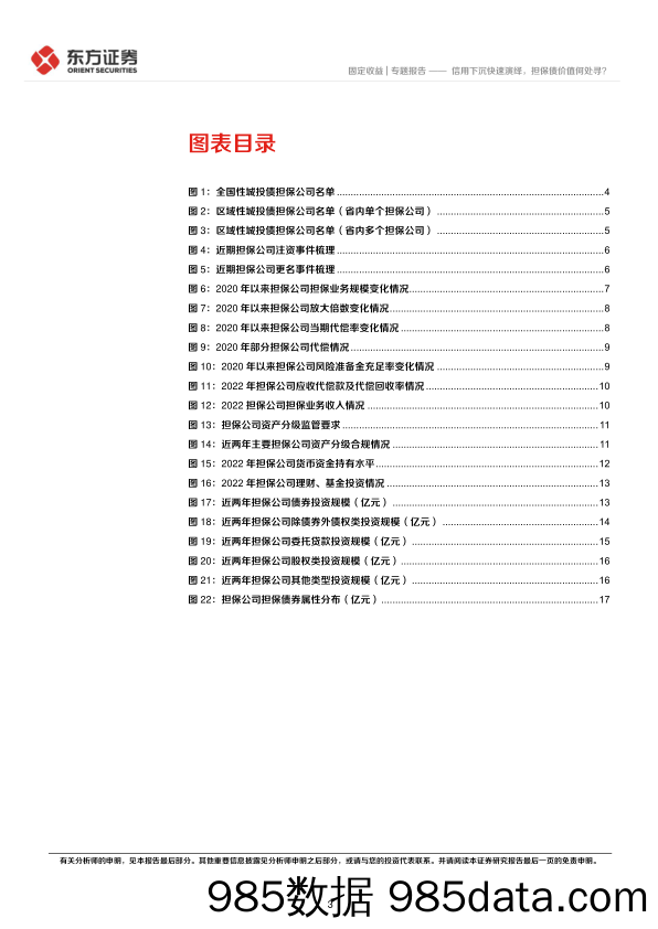 上篇：担保公司基本面扫描，信用下沉快速演绎，担保债价值何处寻？-20230920-东方证券插图2