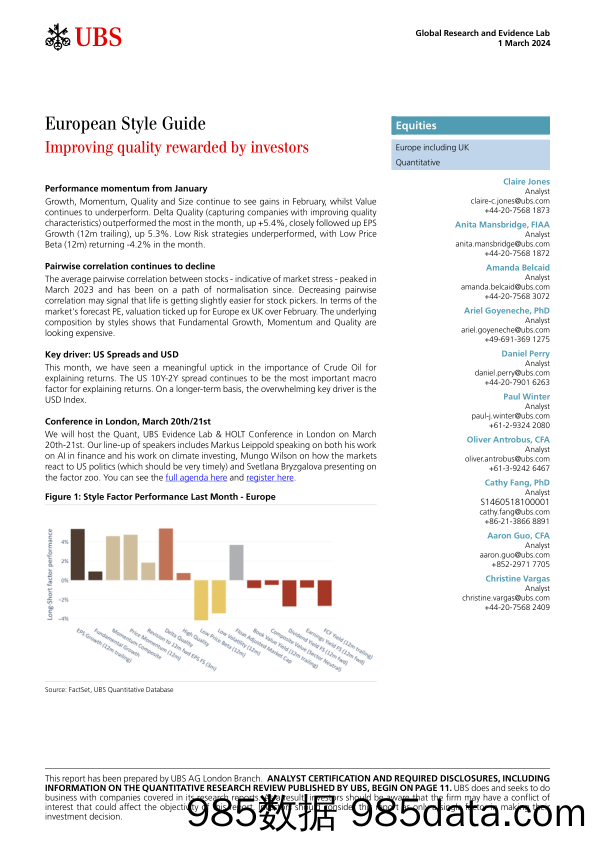 UBS Equities-European Style Guide _Improving quality rewarded by investor...-106794657