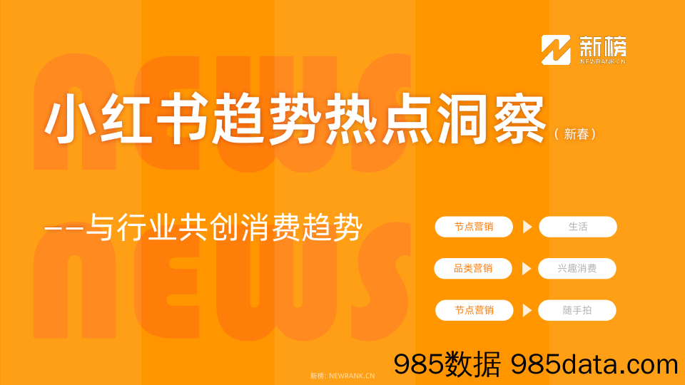 小红书趋势热点洞察（2024新春）-新榜