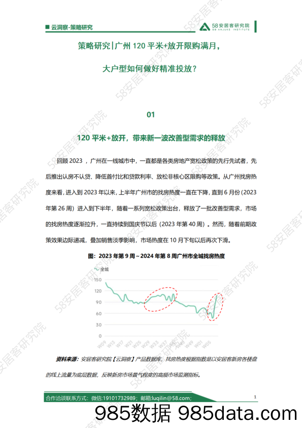 广州120平米放开限购满月，大户型如何做好精准投放？