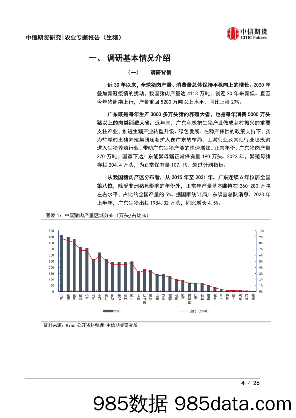 农业专题报告（生猪） ：2023年9月广东生猪调研，供应或存预期差，四季度猪价不悲观-20230924-中信期货插图3