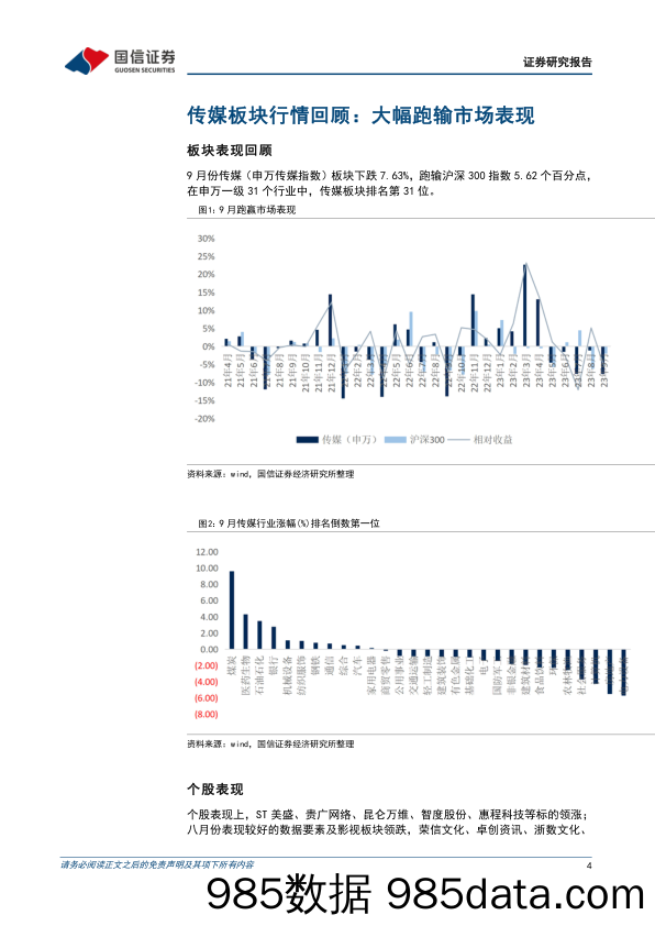 传媒行业10月投资策略：游戏行业保持高增长、AIGCVRAR应用不断推进，把握底部布局机会-20231010-国信证券插图3