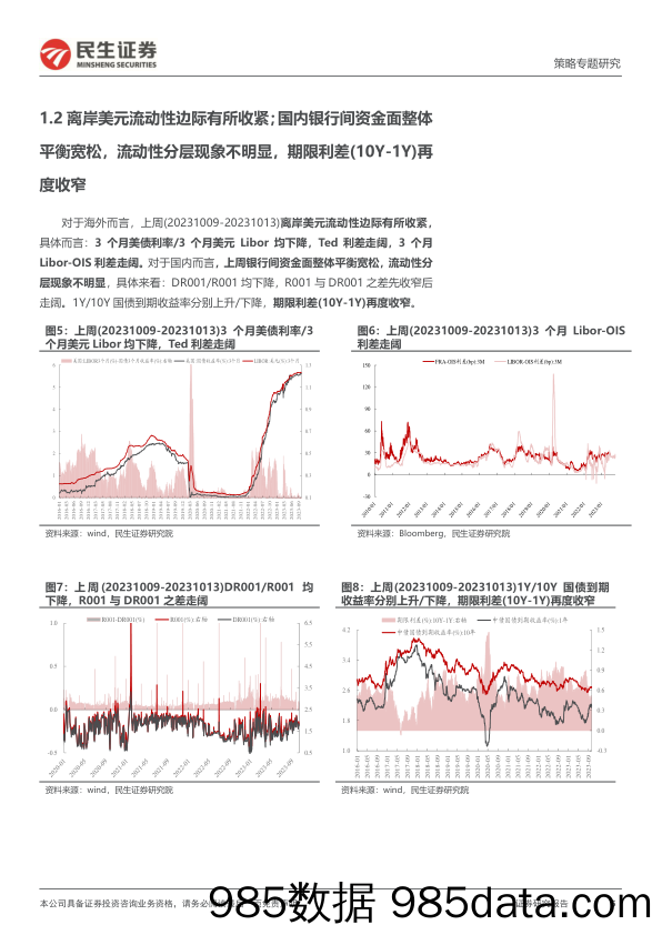 策略专题研究：资金跟踪系列之九十二，两融“回补”，北上流出-20231016-民生证券插图4