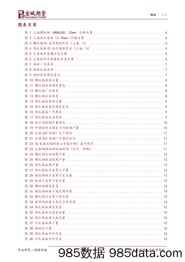 钢材月报：宏观逻辑主导，钢价偏强运行-20231030-宝城期货插图2