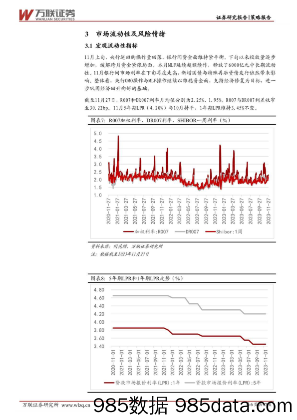 2023年11月策略月报：风险偏好企稳回升，市场预期转好-20231130-万联证券插图5