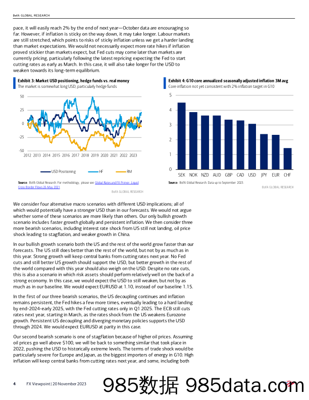 BOA_FX Viewpoint_G10 FX Year Ahead_ The year of the landing插图3