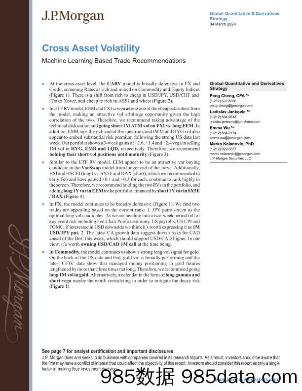 JPMorgan-Cross Asset Volatility Machine Learning Based Trade Recommen...-106854275