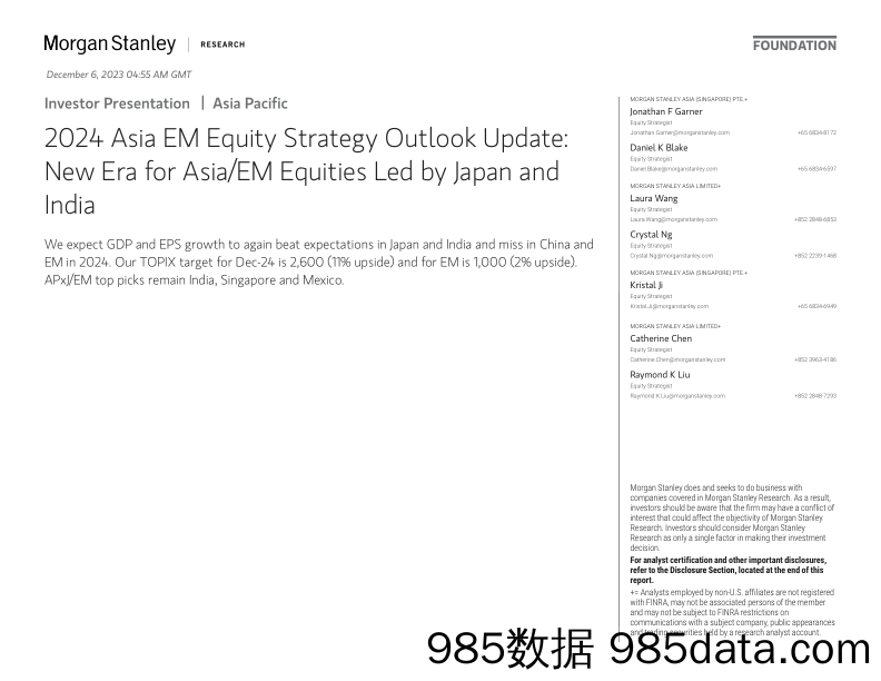 2024 Asia EM Equity Strategy Outlook Update_20231206_0455