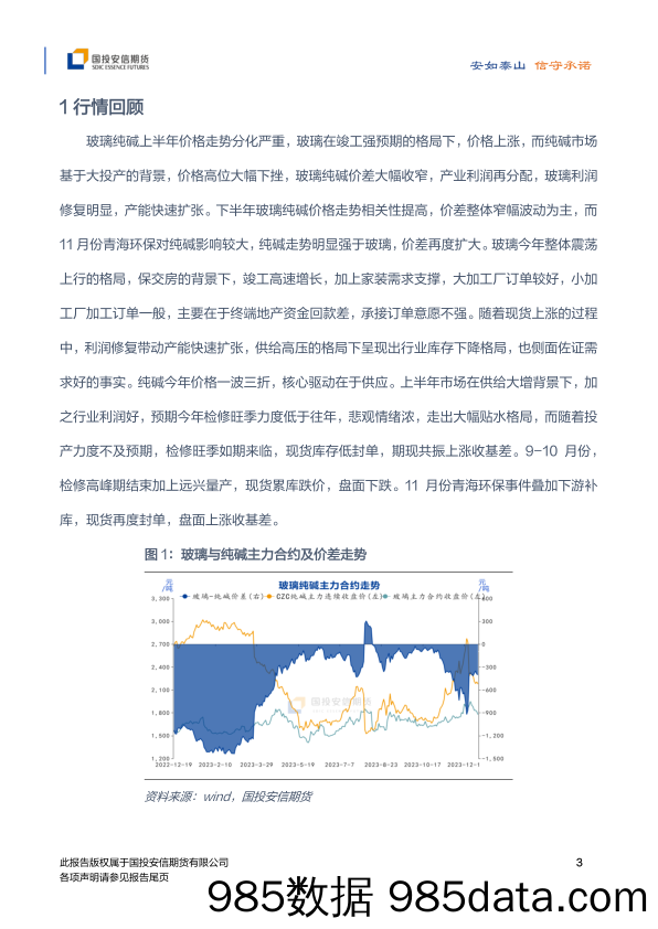 2024年玻璃纯碱年度策略：夕阳无限好 只是近黄昏-20231222-国投安信期货插图3