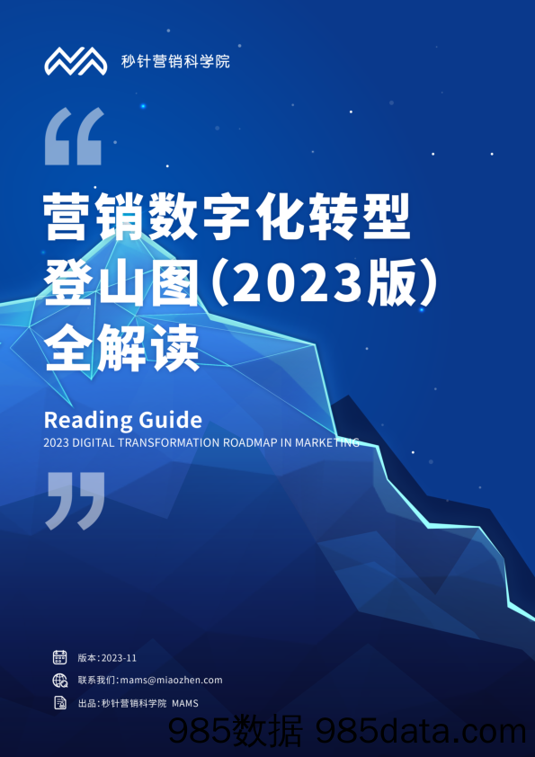 秒针营销科学院_营销数字化转型登山图（2023版）解读报告_20231115插图