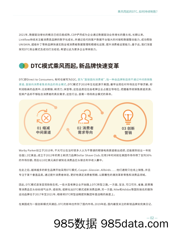 【企业营销管理】DTC直接面向消费者+修炼手册插图5