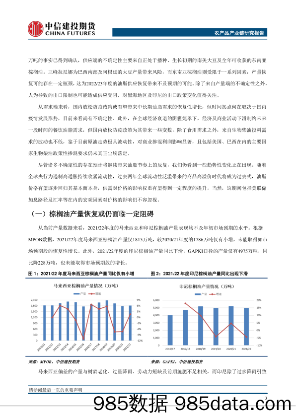 2023年油脂年报：在不确定性中寻找确定性-20221222-中信建投期货插图3