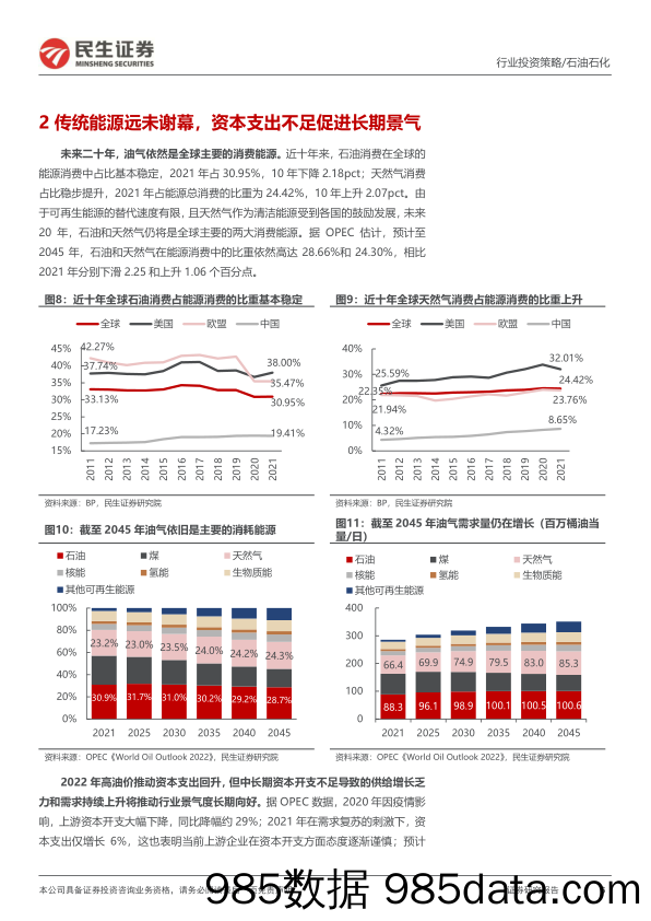 石化行业2023年度投资策略：昨日潮未退，今朝风更起-20230102-民生证券插图5