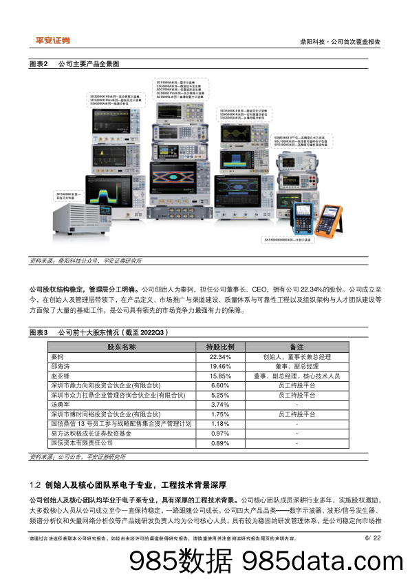 海内外市场开拓先锋，国内电子测量领导者-20230110-平安证券插图5