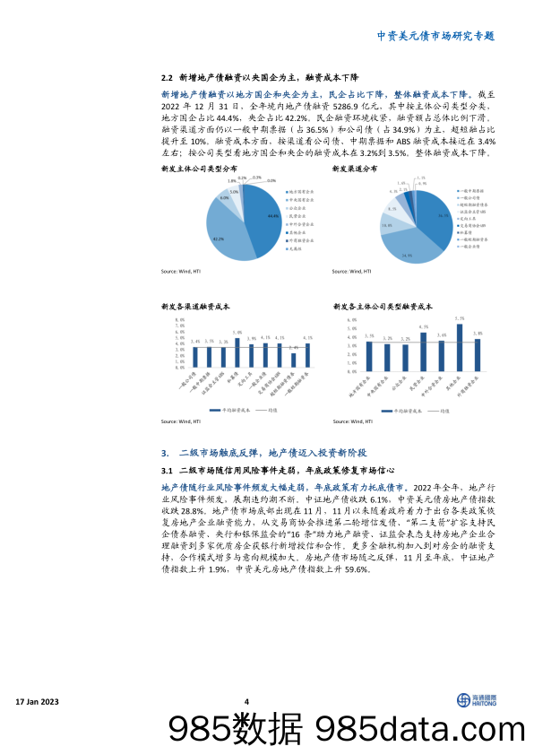 中资美元债市场研究专题：2022年境内地产债回顾与新阶段展望-20230117-海通国际插图3