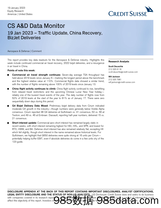 CS A&D Data Monitor