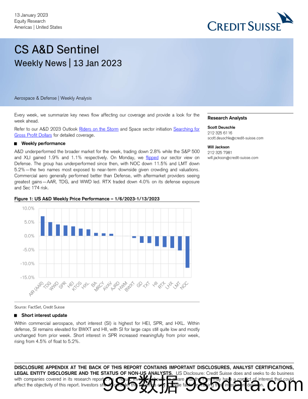 CS A&D Sentinel