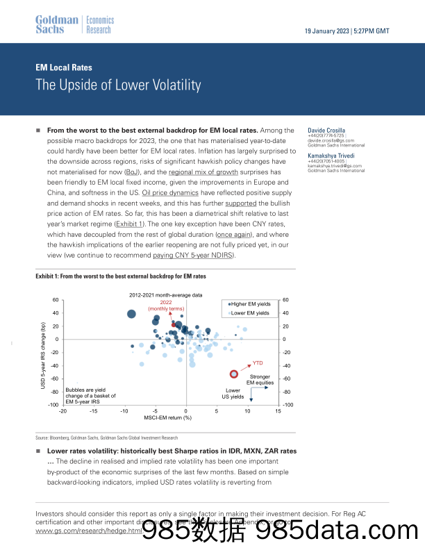 EM Local Rates_ The Upside of Lower Volatility(1)